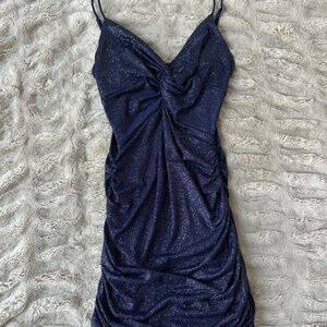 Lucy in the Sky Blue Shimmery Dress